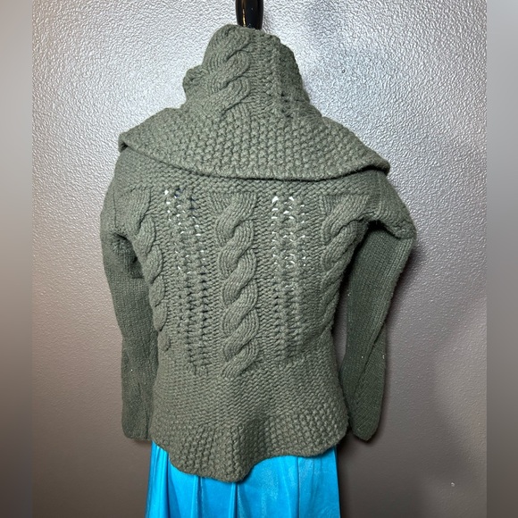 D. EXTERIOR, Italian, ruffle cardigan!! - Picture 3 of 11